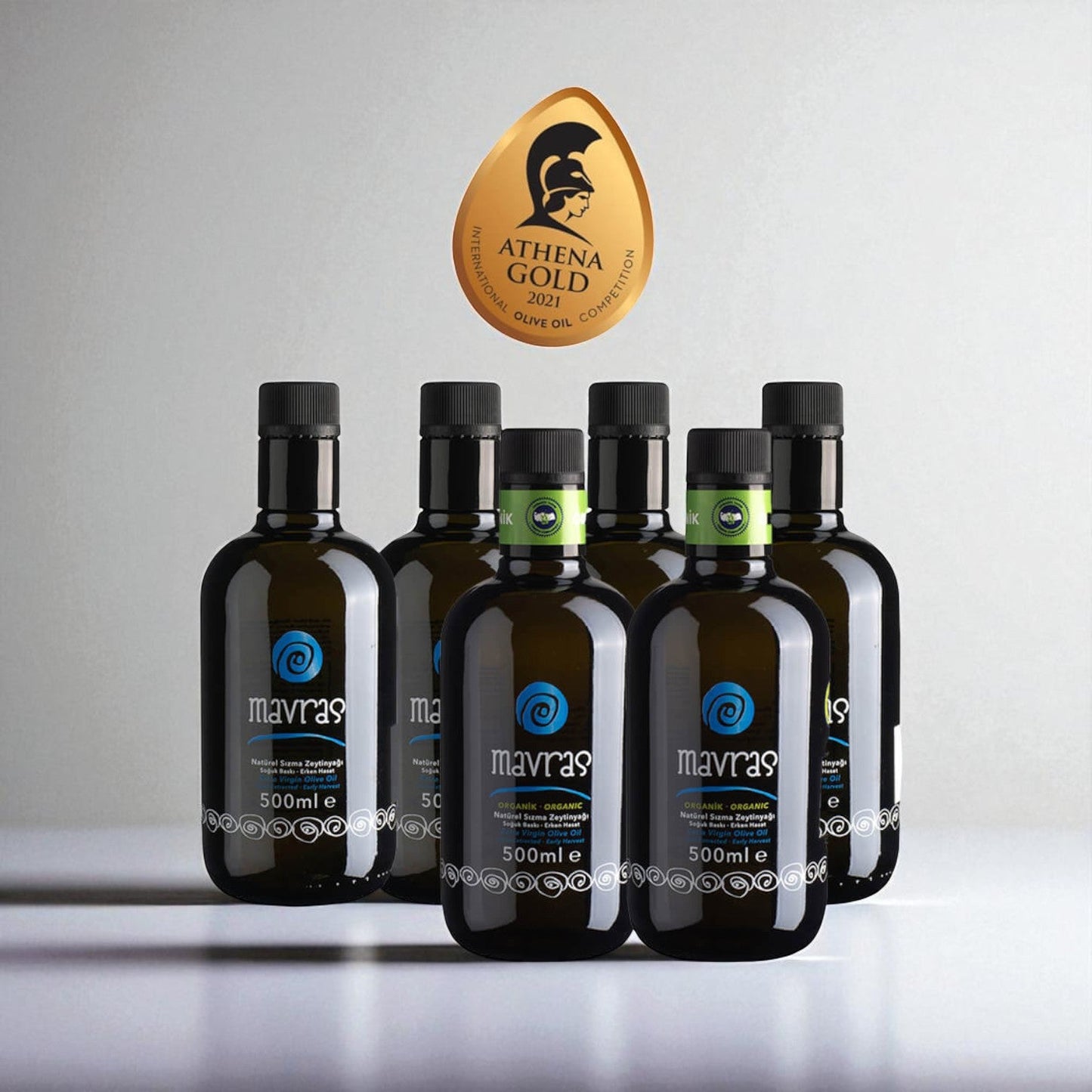 Natürel Sızma Zeytinyağı Mix (500ml) 6’lı Paket Mavras Zeytin