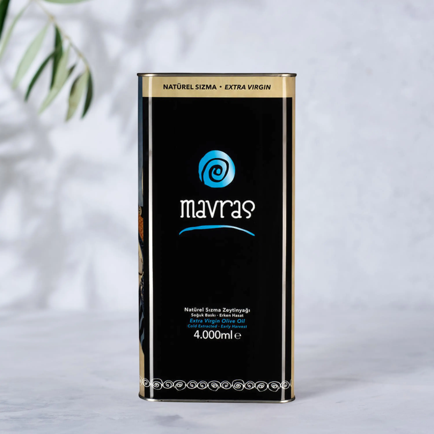 Natürel Sızma Zeytinyağı - Erken Hasat (Filtresiz Yeni Hasat: 2025 Ekim) Mavras Zeytin