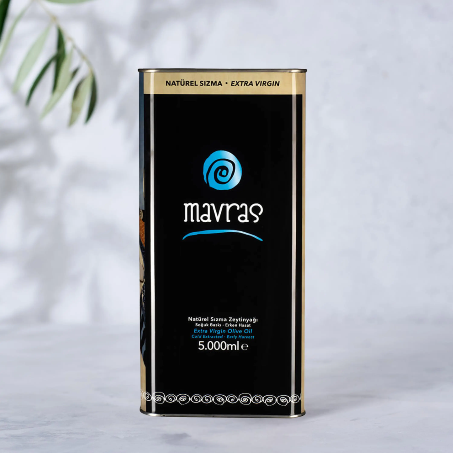 Natürel Sızma Zeytinyağı - Erken Hasat (Filtresiz Yeni Hasat: 2025 Ekim) Mavras Zeytin