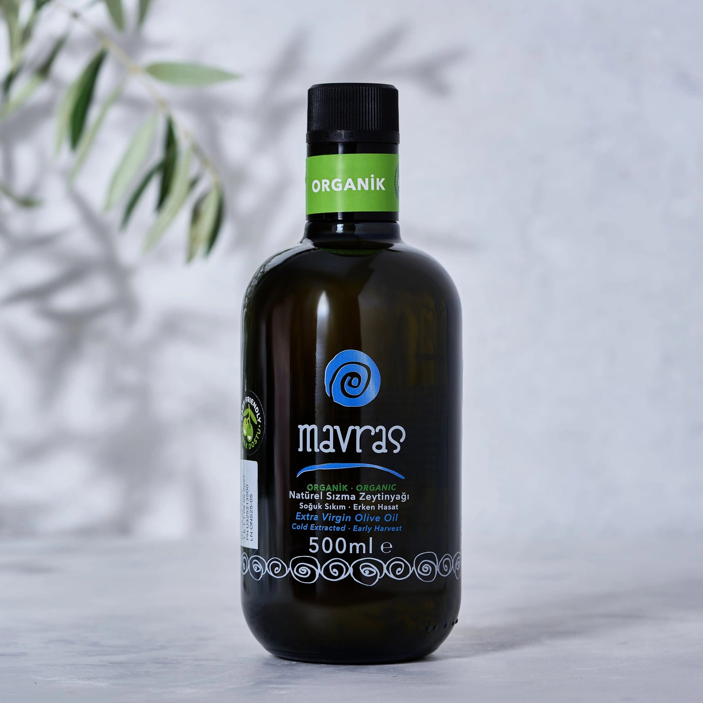 Organik Natürel Sızma Zeytinyağı - Erken Hasat (Filtresiz Yeni Hasat: 2025 Ekim) Mavras Zeytin