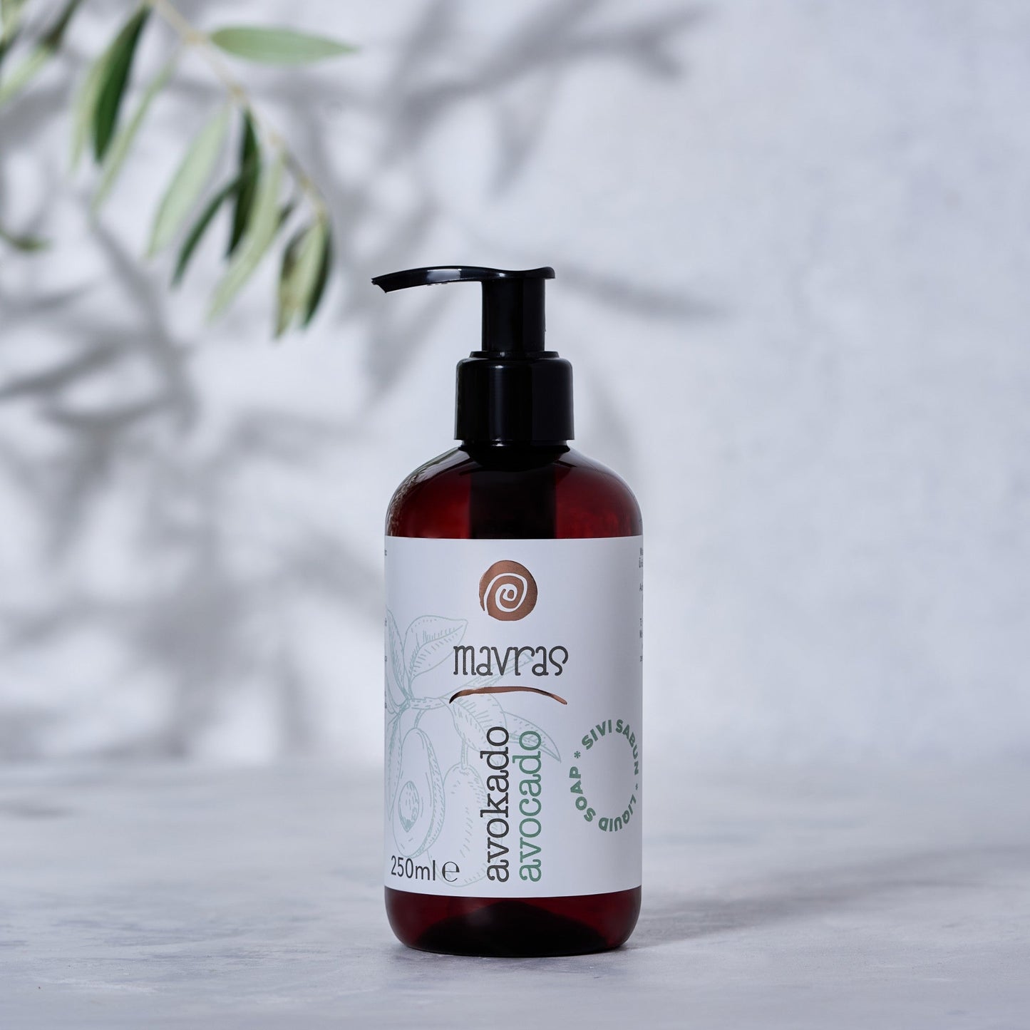 Avokado – Mavras Zeytinyağlı Sıvı Sabun Mavras Zeytin