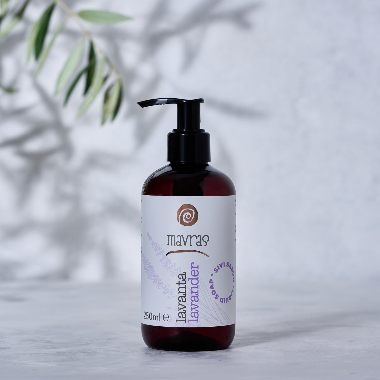 Lavanta – Mavras Zeytinyağlı Sıvı Sabun Mavras Zeytin