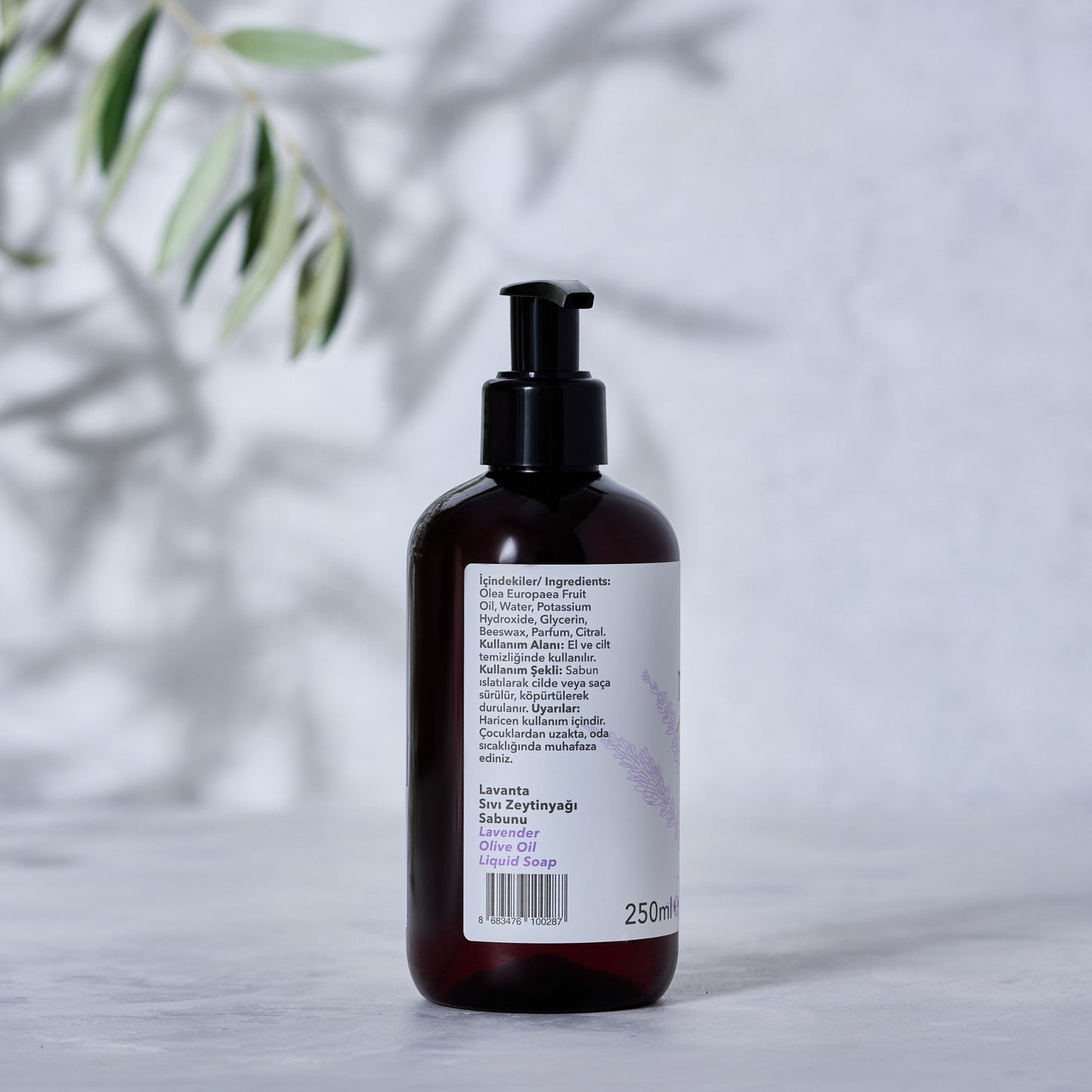 Lavanta – Mavras Zeytinyağlı Sıvı Sabun Mavras Zeytin