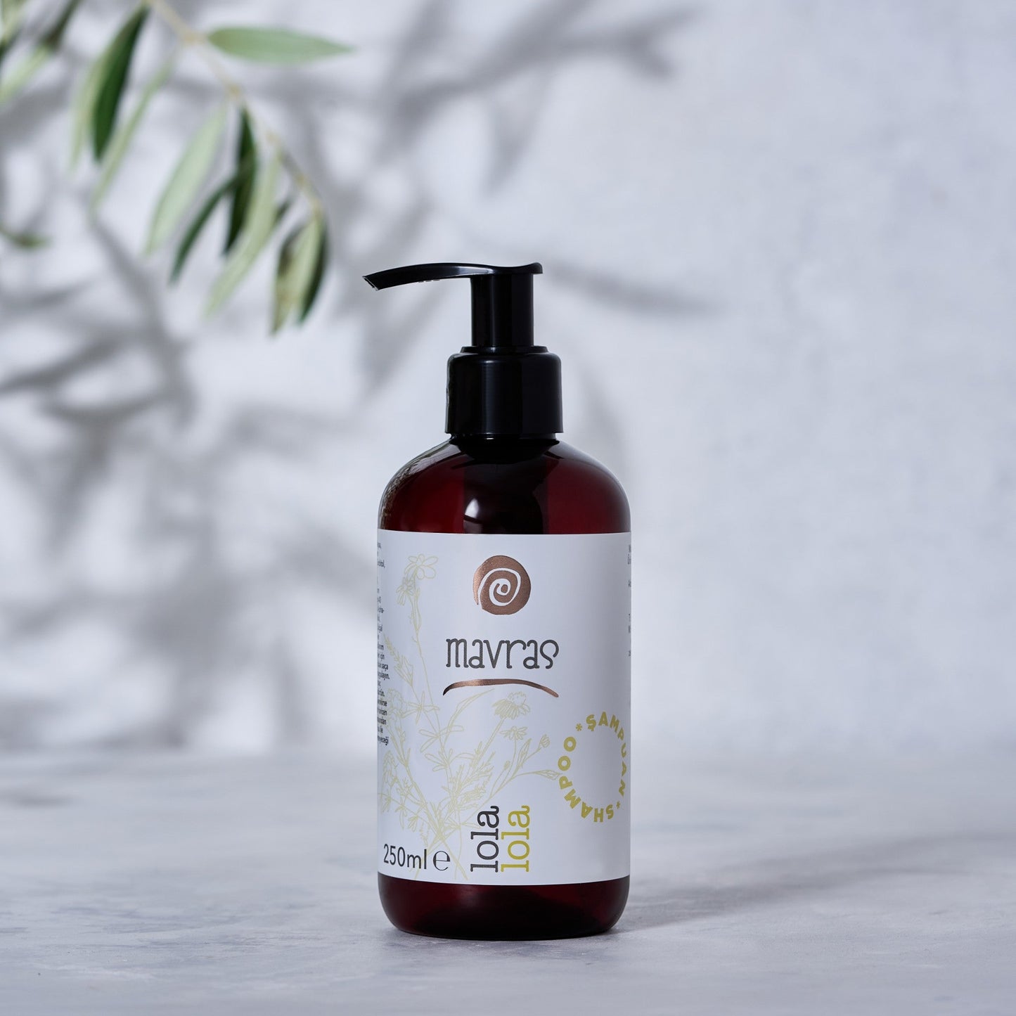 Mavras Zeytinyağlı Sıvı Şampuan Mavras Zeytin
