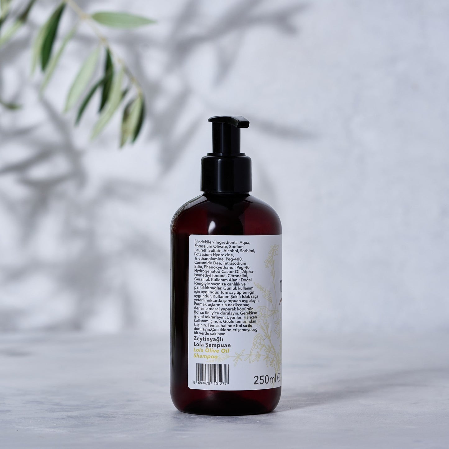 Mavras Zeytinyağlı Sıvı Şampuan Mavras Zeytin