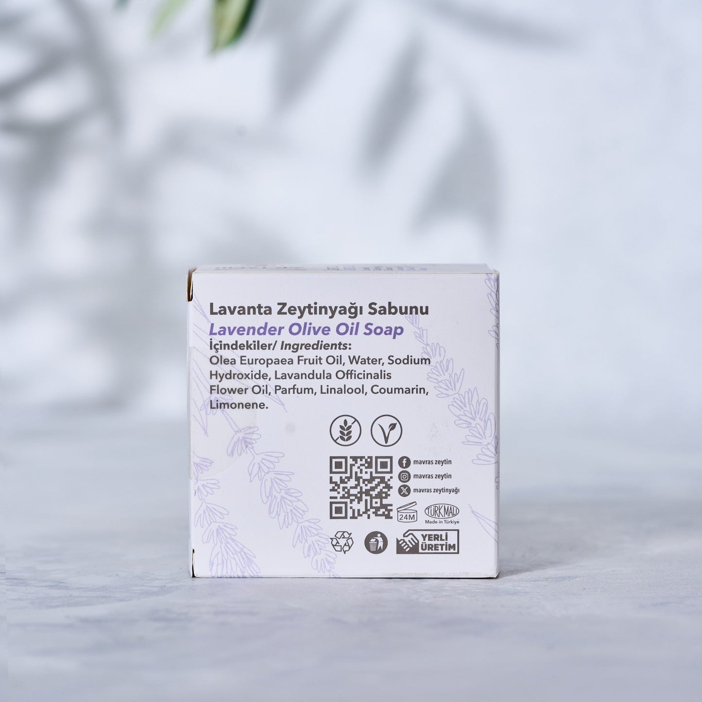 Lavanta Zeytinyağı Sabunu Mavras Zeytin