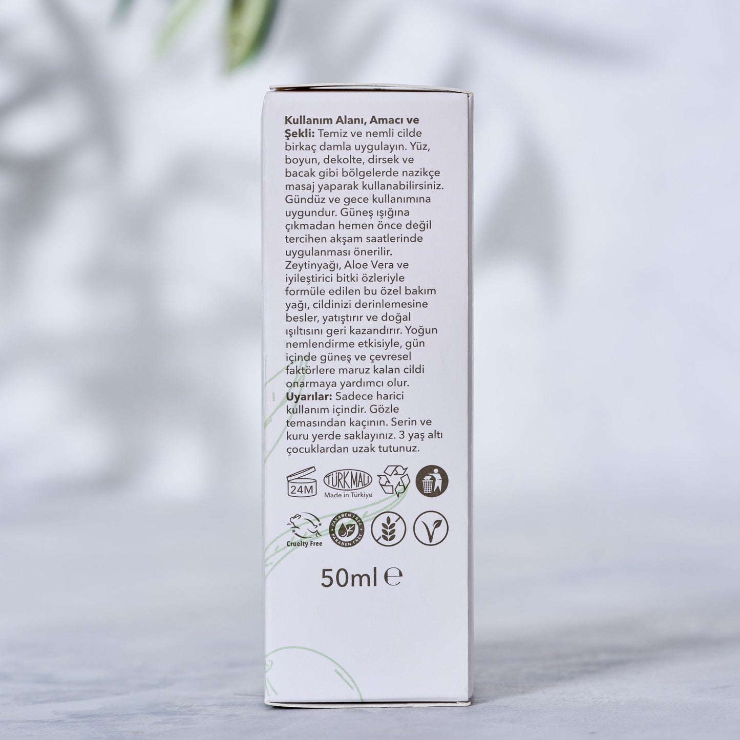 MAVRAS Botanical Care Oil 50 ML Mavras Zeytin