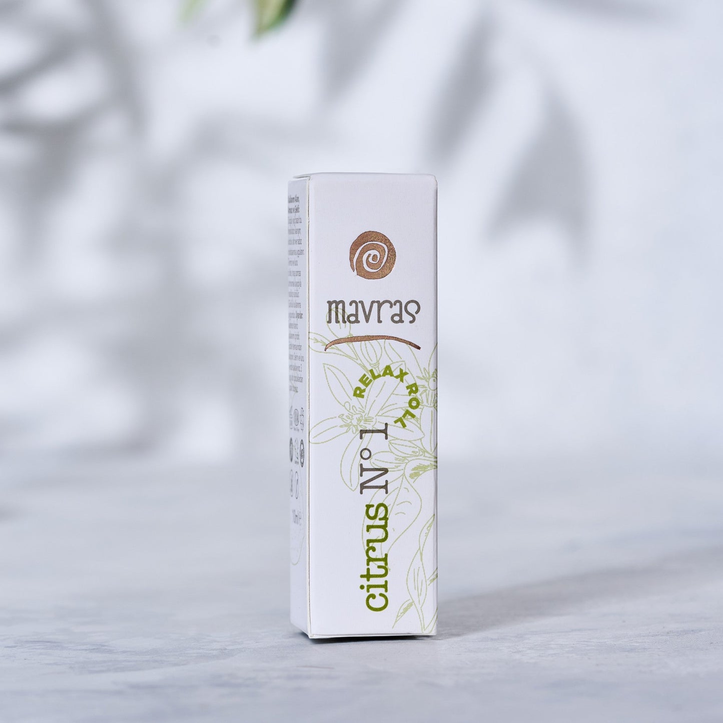 Mavras Citrus N1 Roll 10 ML - Doğal Ferahlatıcı Roll-On Mavras Zeytin