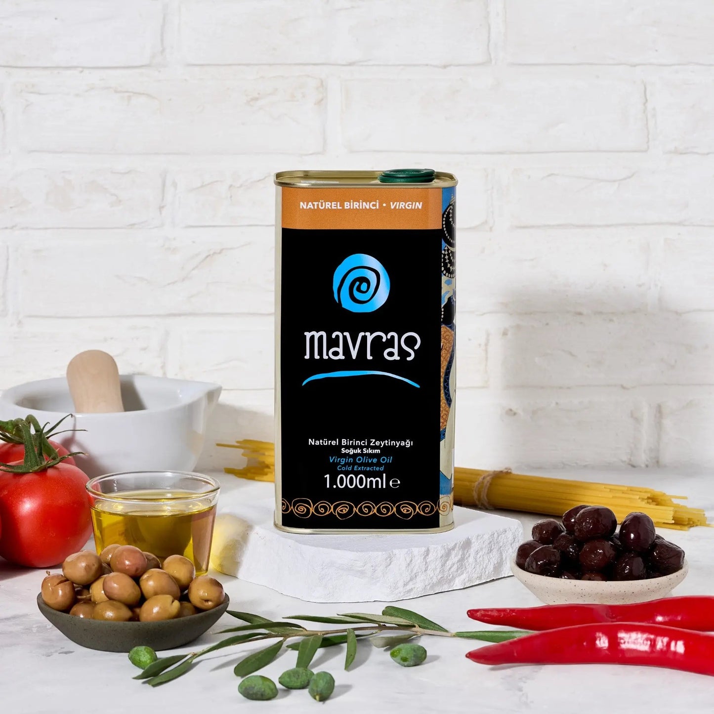 Natürel Birinci Zeytinyağı - Olgun Hasat Mavras Zeytin