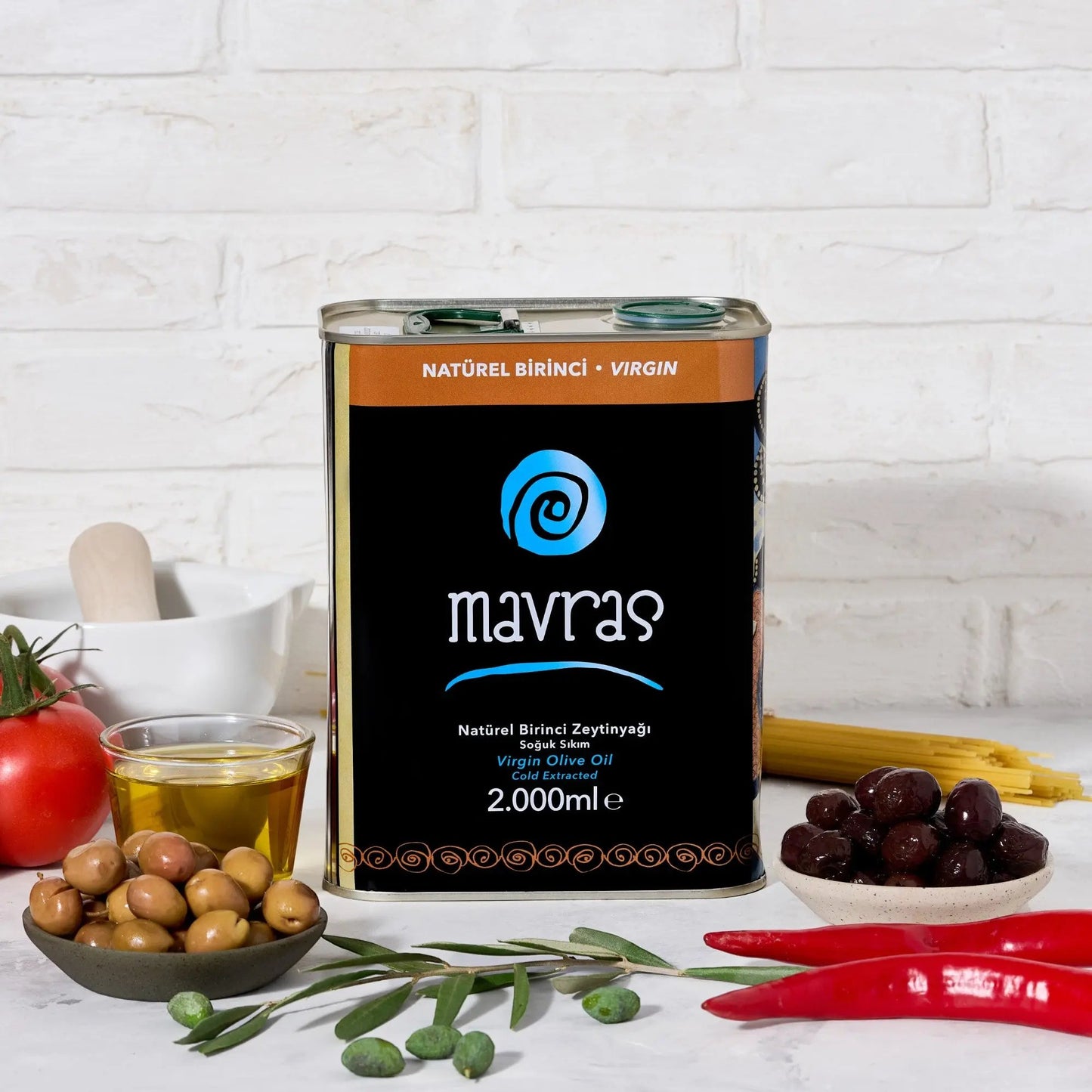 Natürel Birinci Zeytinyağı - Olgun Hasat Mavras Zeytin