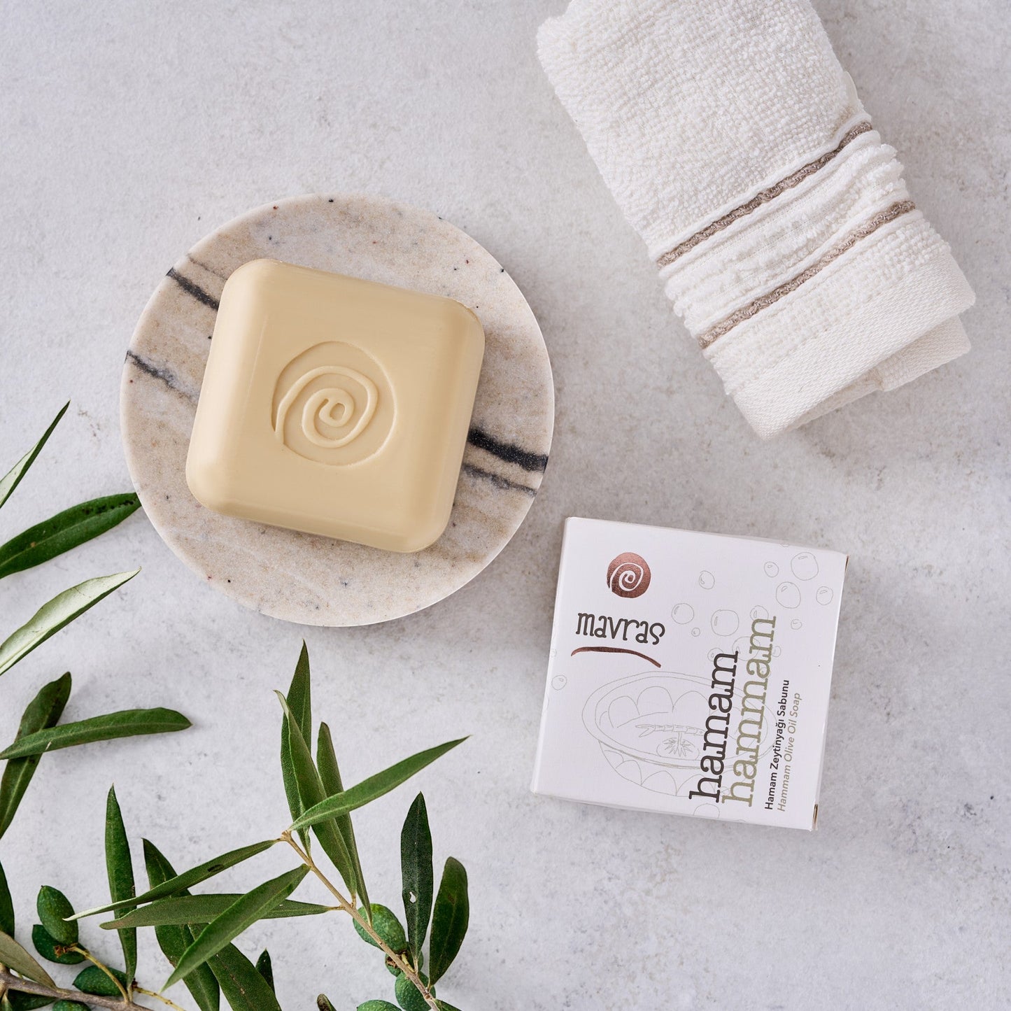 Hamam Zeytinyağı Sabunu Mavras Zeytin