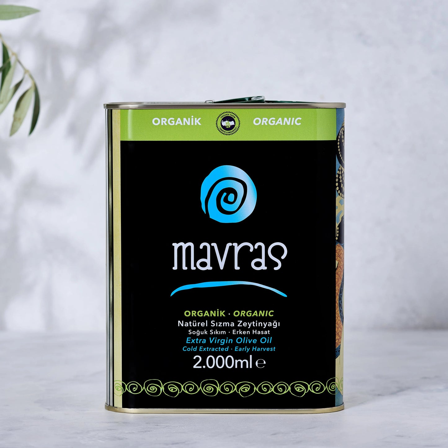 Organik Natürel Sızma Zeytinyağı - Erken Hasat (Filtresiz Yeni Hasat: 2025 Ekim) Mavras Zeytin