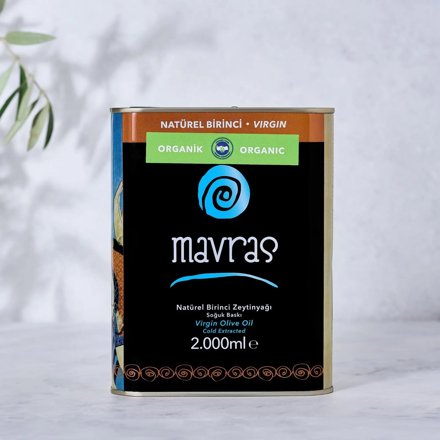 Organik Natürel Birinci Zeytinyağı - Olgun Hasat Mavras Zeytin