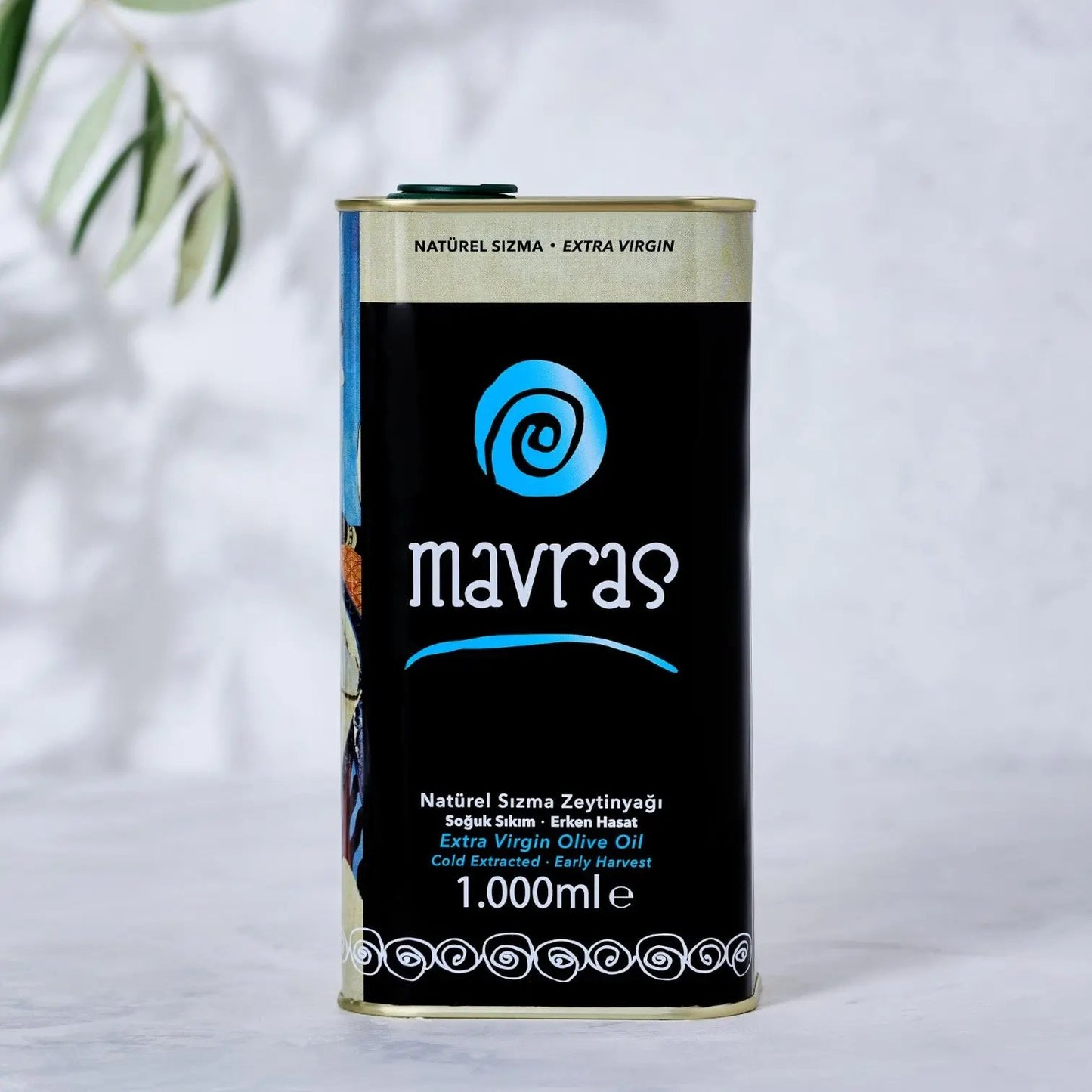 Natürel Sızma Zeytinyağı - Erken Hasat (Filtresiz Yeni Hasat: 2025 Ekim) Mavras Zeytin