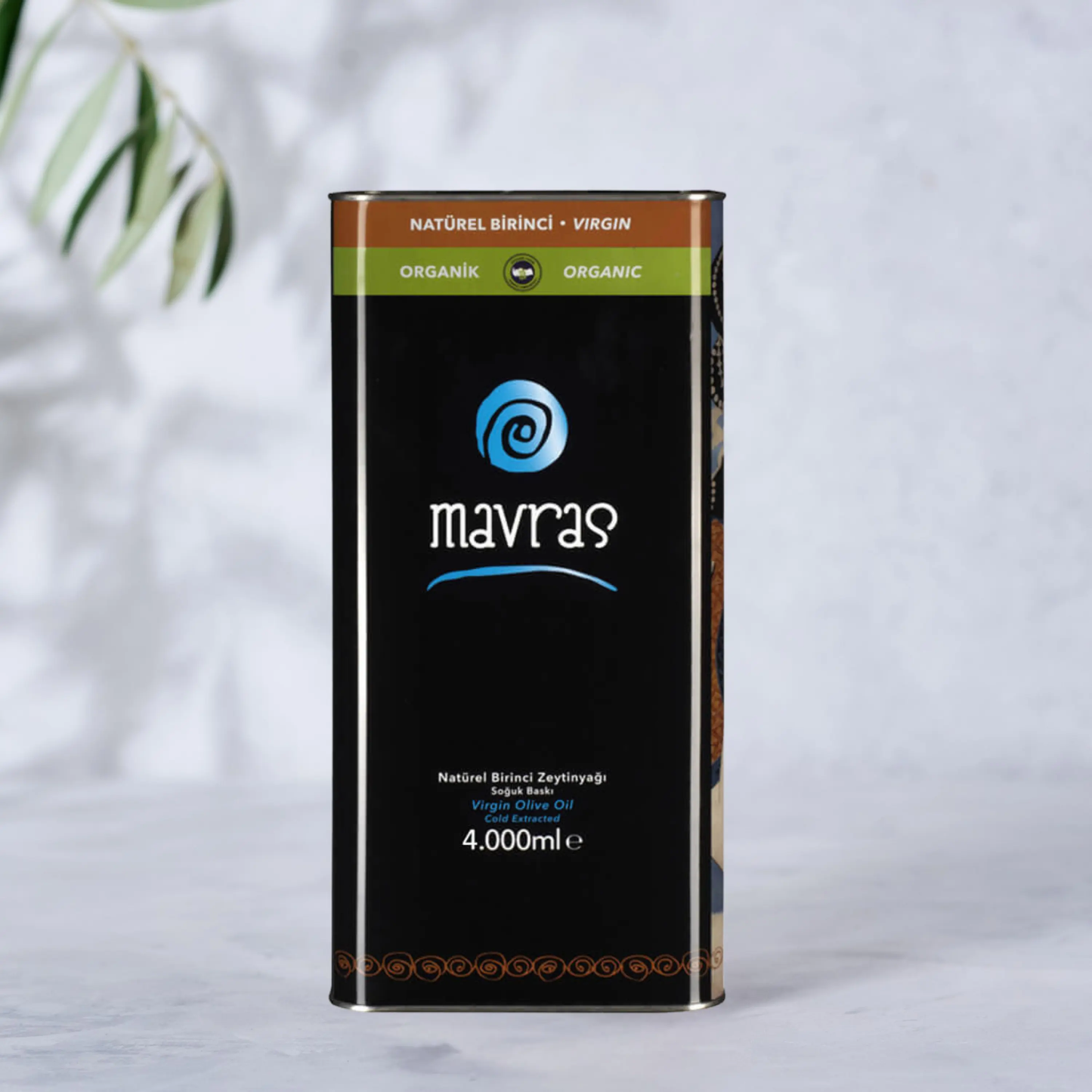 Organik Natürel Birinci Zeytinyağı - Olgun Hasat Mavras Zeytin