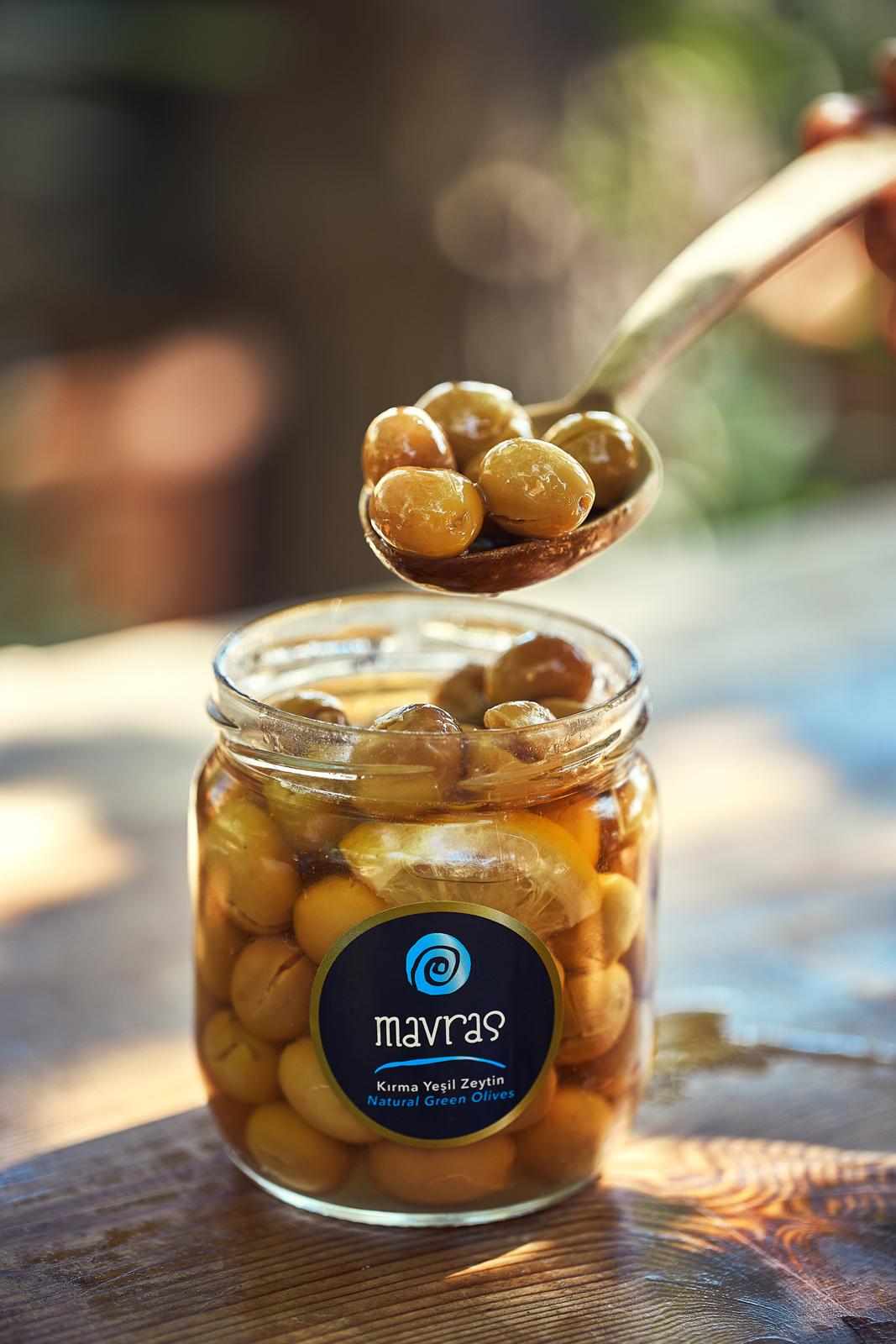 Mavras Taze Kırma Yeşil Zeytin Mavras Zeytin