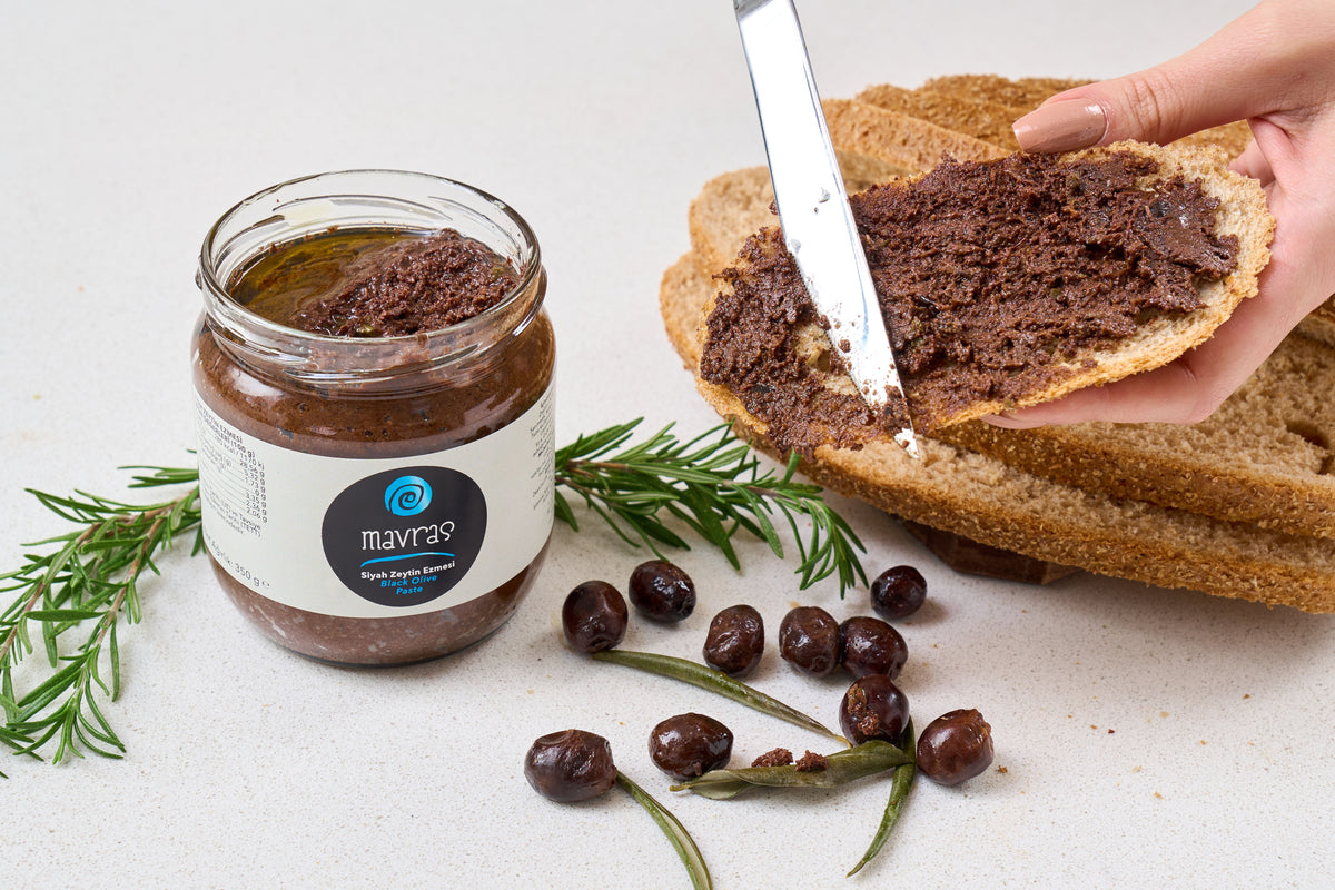 Ezme Mavras Zeytin