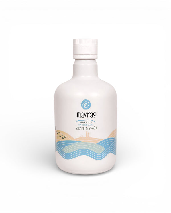 Organik Natürel Sızma Zeytinyağı - Erken Hasat Mavras Zeytin