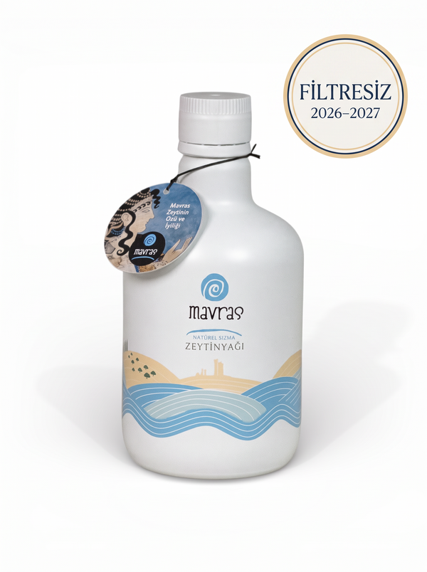 2026-2027 Sezonu Ön Sipariş | Erken Hasat | Natürel Sızma Zeytinyağı Mavras Zeytin