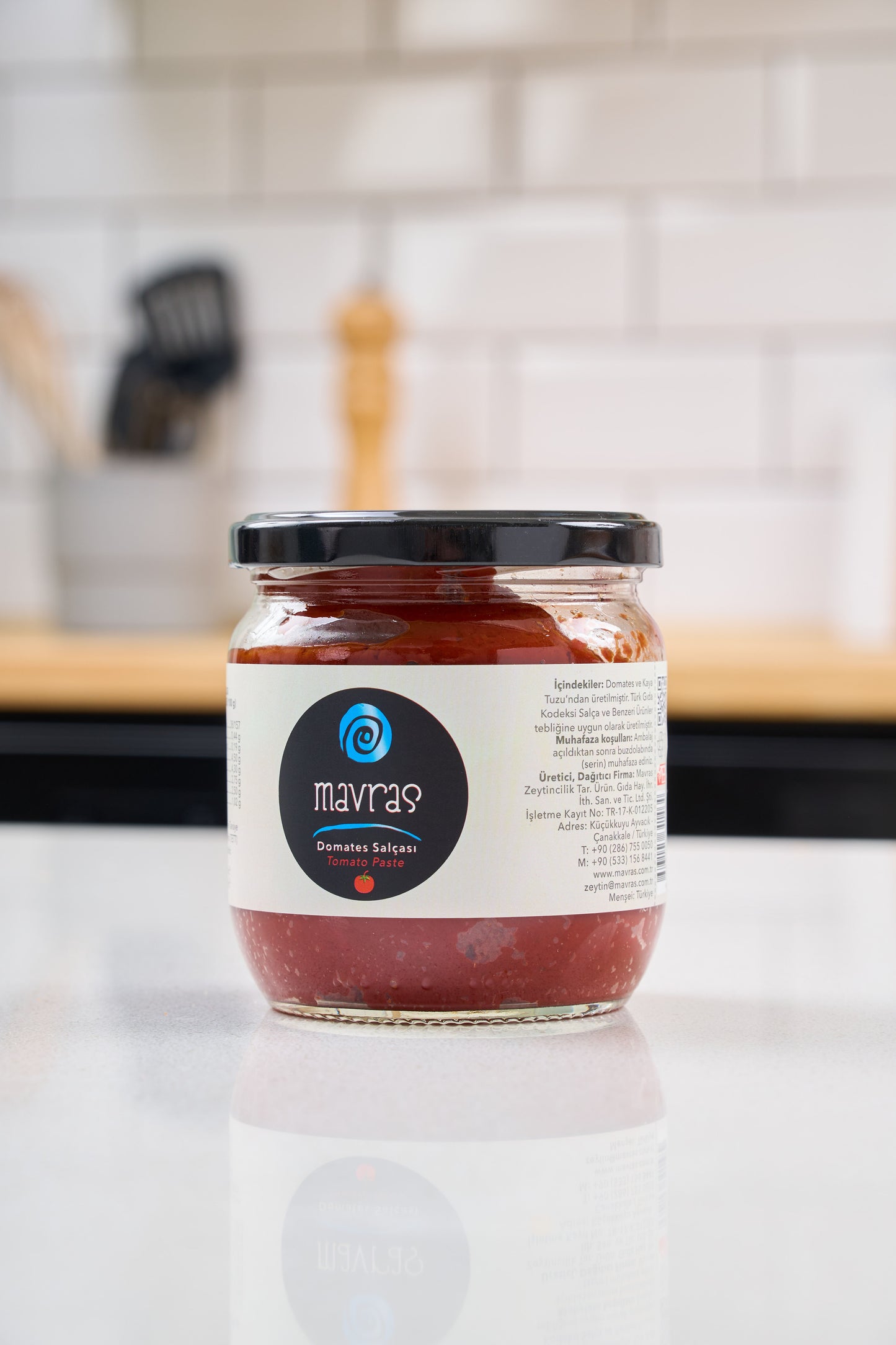 Mavras Çanakkale Domates Salçası Mavras Zeytin