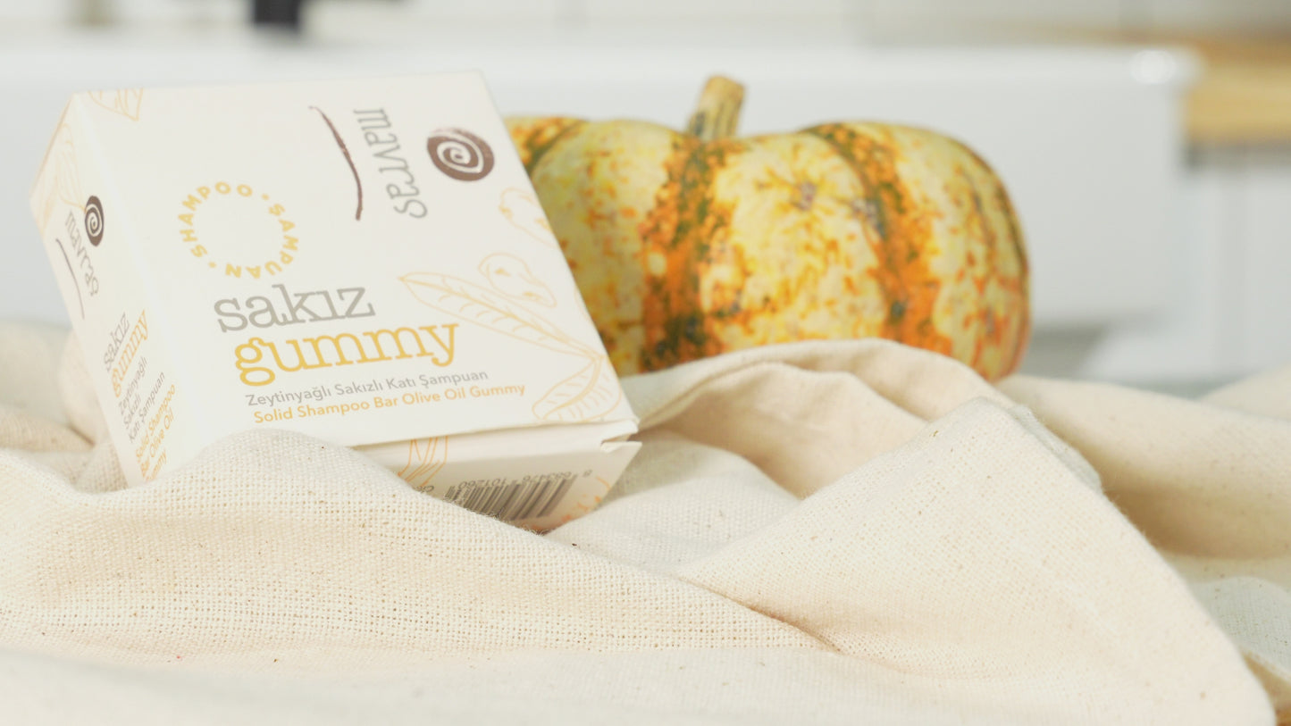 Mavras Olive Oil Gummy Solid Shampoo Bar