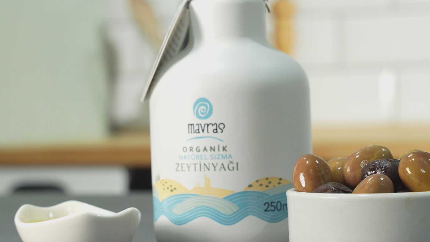Organik Natürel Sızma Zeytinyağı - Erken Hasat